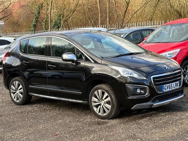 Black Used 2016 Peugeot 3008 Active Hatchback | £3,990 (Fair price) - Image 1/4