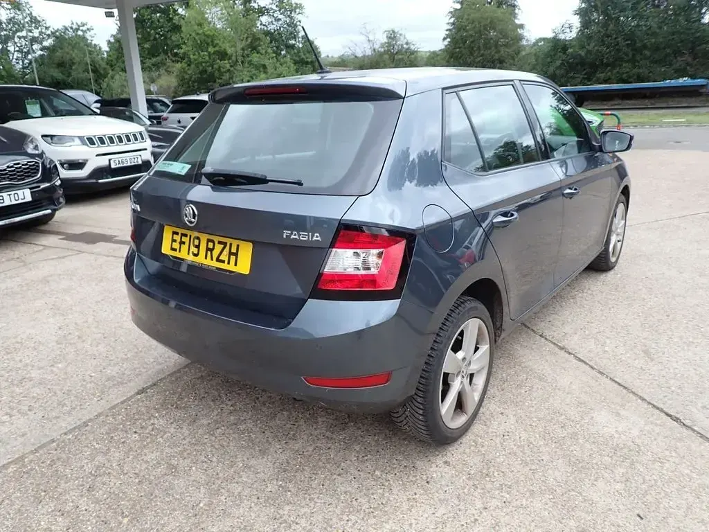 Used Skoda Fabia SE L 2019 Grey Hatchback