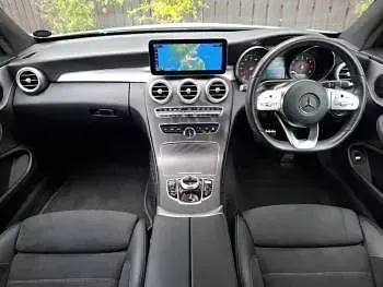 Used Mercedes C200 AMG line 184 HP (135 kW) 2020 White Coupe