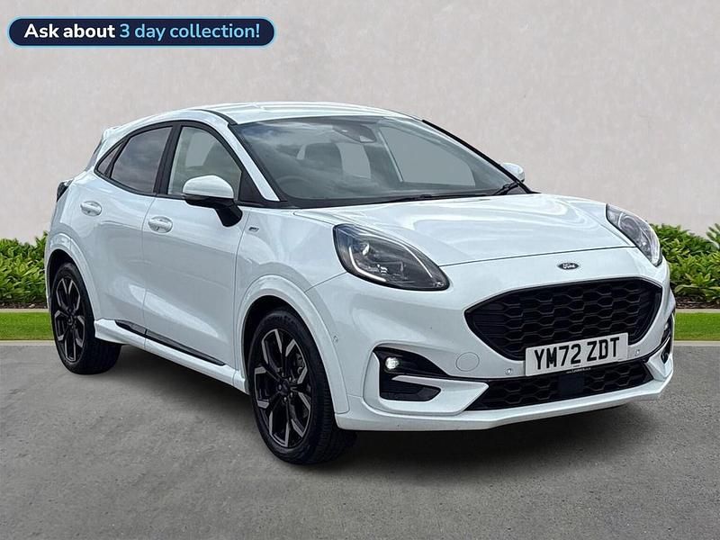 White Used 2023 Ford Puma ST-Line X Hatchback | £16,475 (Fair price) - Image 1/4