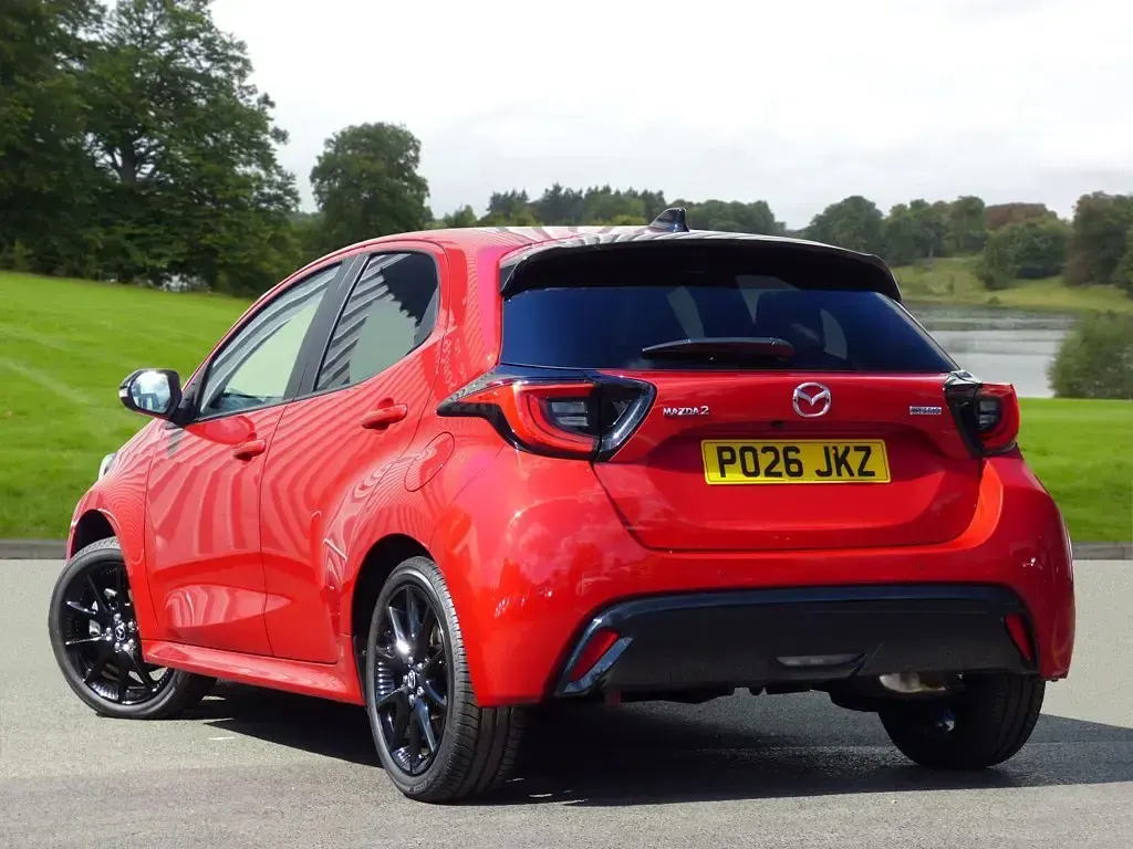 New Mazda 2 Homura-Line 2026 Red Hatchback