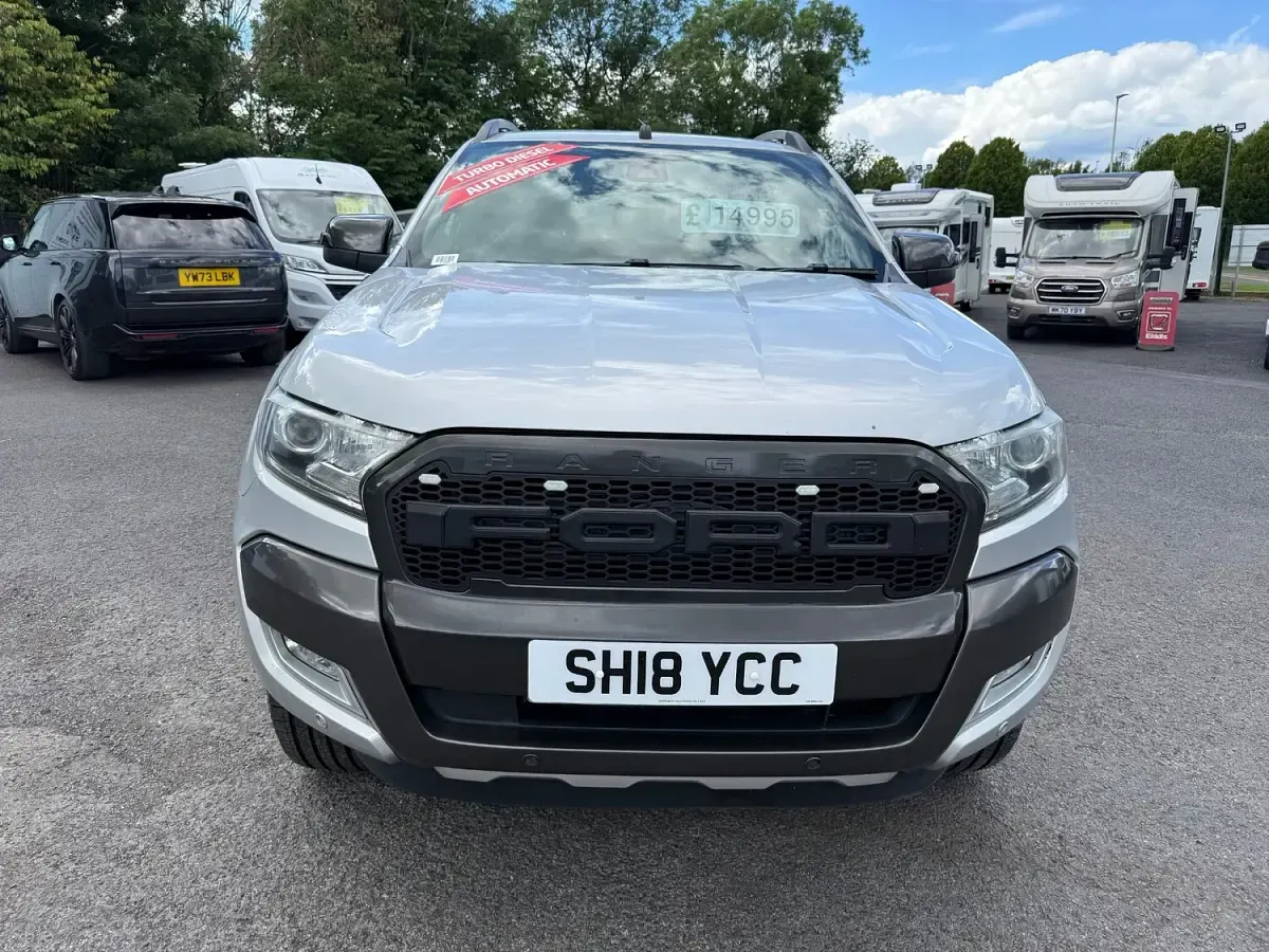 Used Ford Ranger Wildtrack 200 HP (147 kW) 2018 Silver Pickup