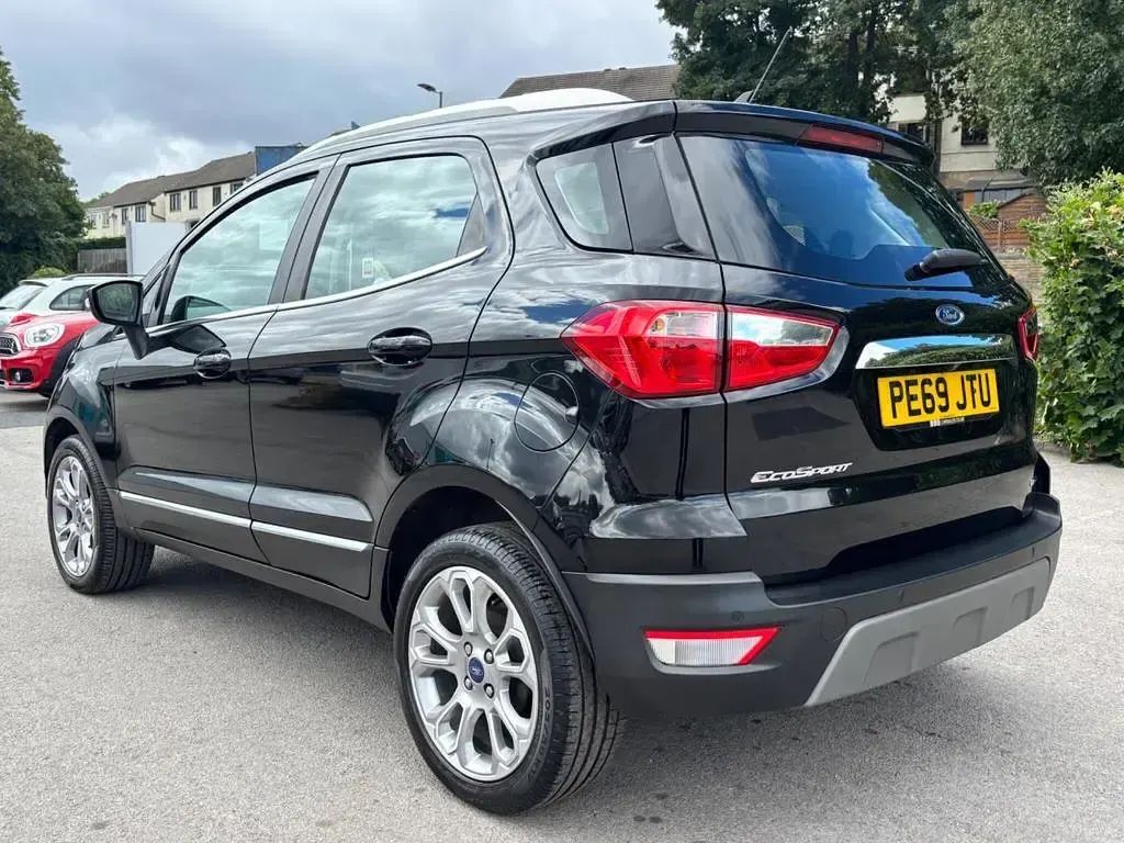 Used Ford Ecosport Titanium 125 HP (91 kW) 2019 Black SUV