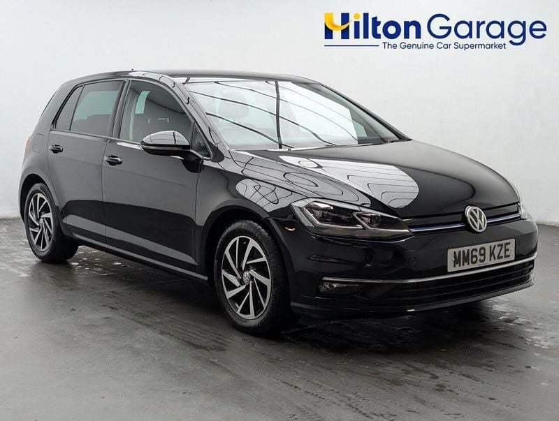 Used VW Golf VII Edition 130 HP (95 kW) 2020 Black Hatchback