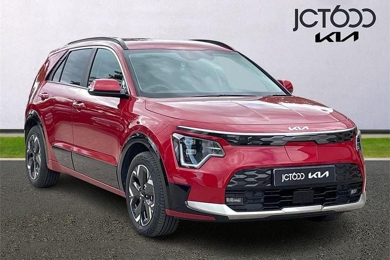 Red Used 2024 Kia e-Niro 3 SUV | £25,283 (Expensive) - Image 1/4
