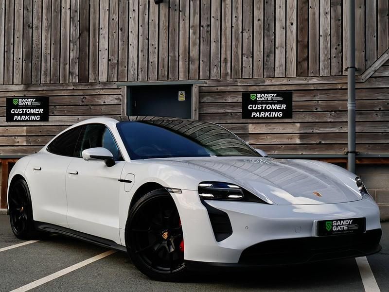Grey Used 2023 Porsche Taycan Sedan | £78,995 - Image 1/3