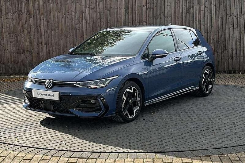 Blue Used 2025 VW Golf VIII R-line Hatchback | £28,299 (A bit pricey) - Image 1/3