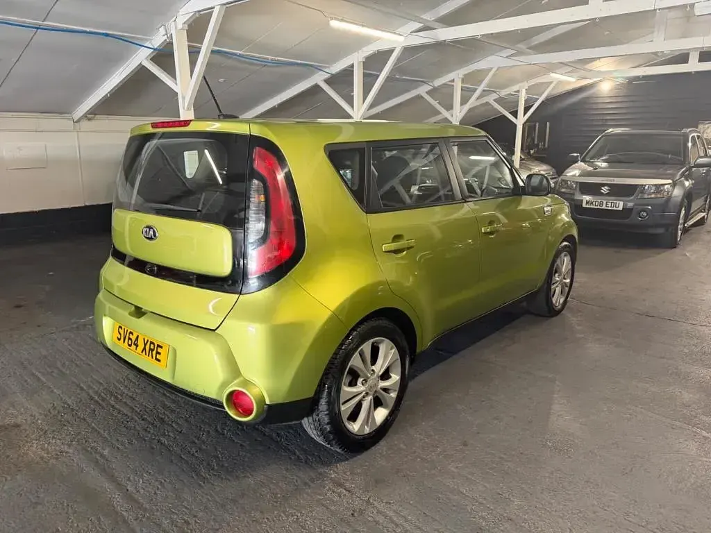 Used Kia Soul Plus 126 HP (92 kW) 2014 Green SUV