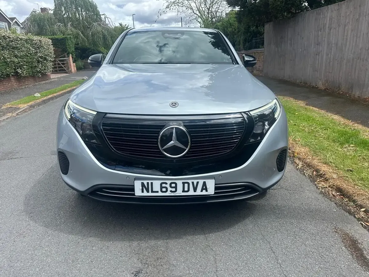 Used Mercedes EQC400 AMG Edition 1 300 kW (408 HP) 2019 Silver SUV