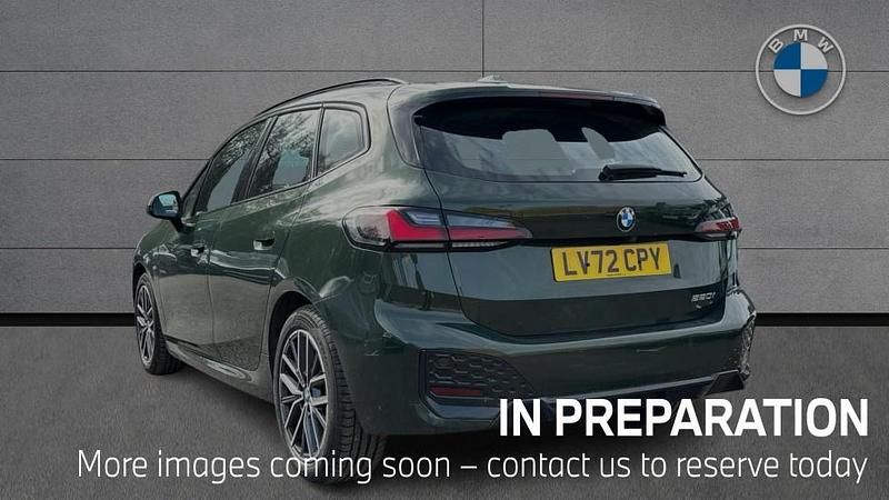 Used BMW 220 Active Tourer M Sport 168 HP (123 kW) 2022 Green MPV