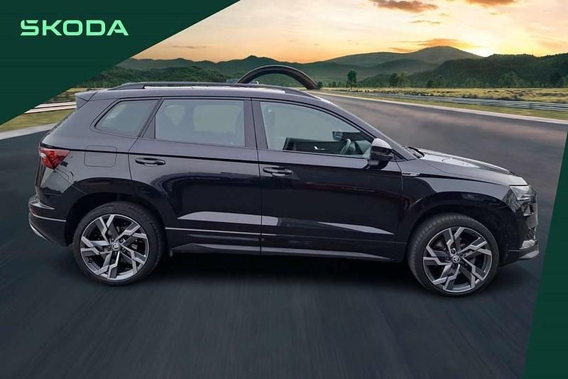 Used Skoda Karoq SportLine 150 HP (110 kW) 2024 Black SUV