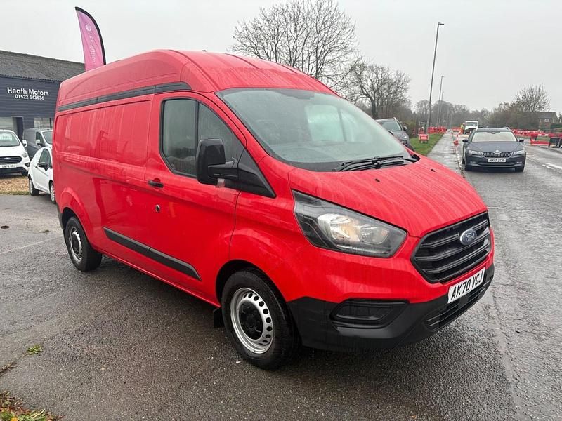 Red Used 2020 Ford Transit Custom Van | £7,995 (Super price) - Image 1/4