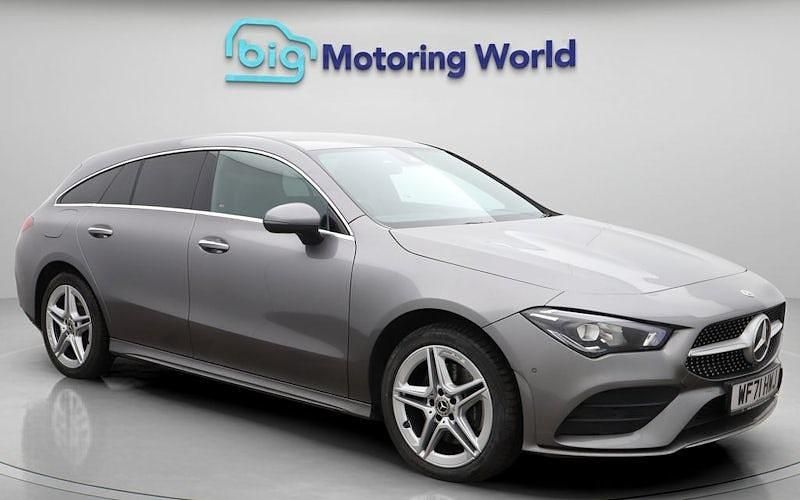 Used Mercedes CLA250e Shooting Brake AMG line 259 HP (190 kW) 2021 Grey Estate