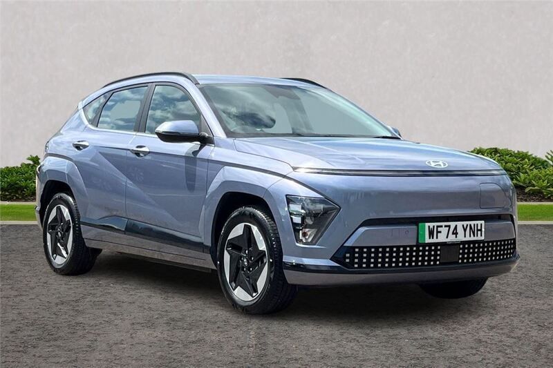 Blue Used 2024 Hyundai Kona Advanced SUV | £26,357 (Good price) - Image 1/4