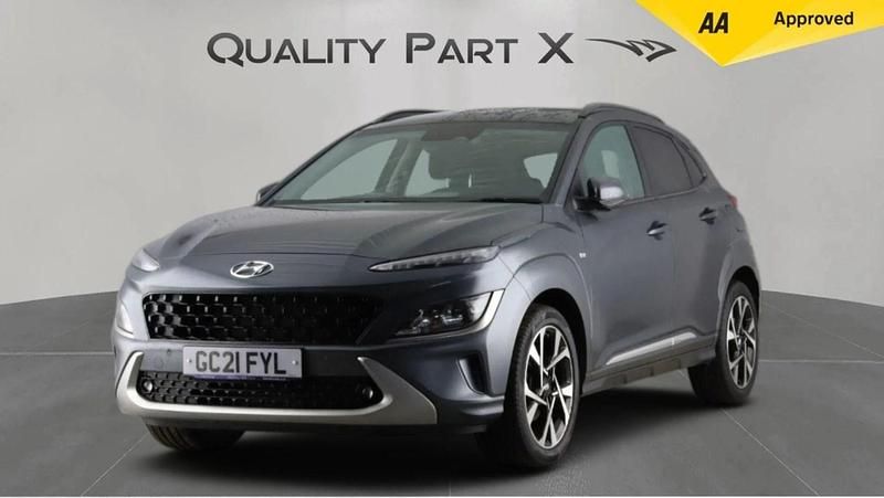 Used Hyundai Kona Premium 120 HP (88 kW) 2021 Grey SUV