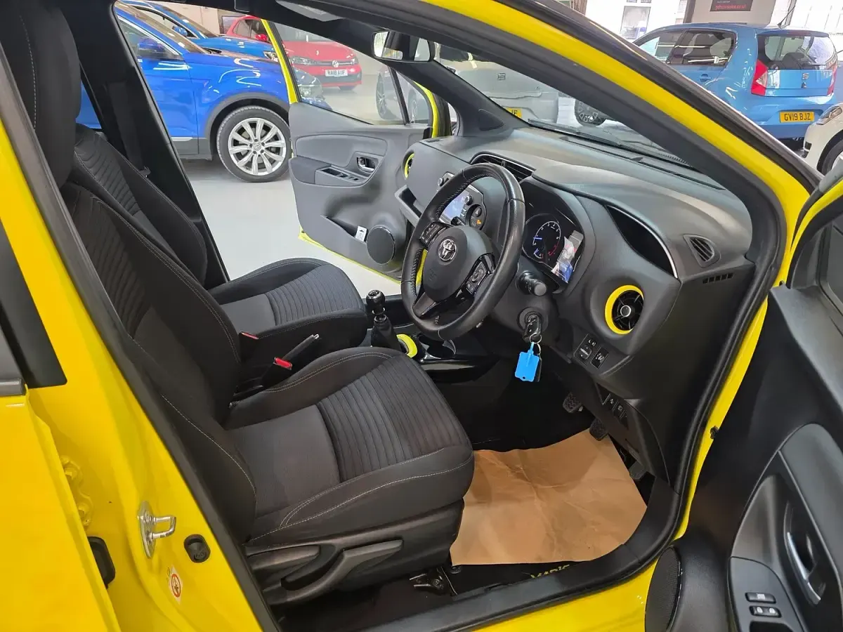 Used Toyota Yaris Edition 2017 Yellow Hatchback