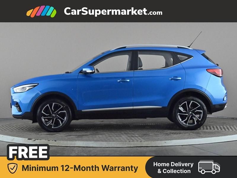 Used MG ZS Exclusive 106 HP (77 kW) 2020 Blue Hatchback