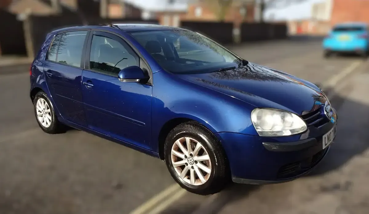 Used VW Golf V Match 2007 Blue Hatchback