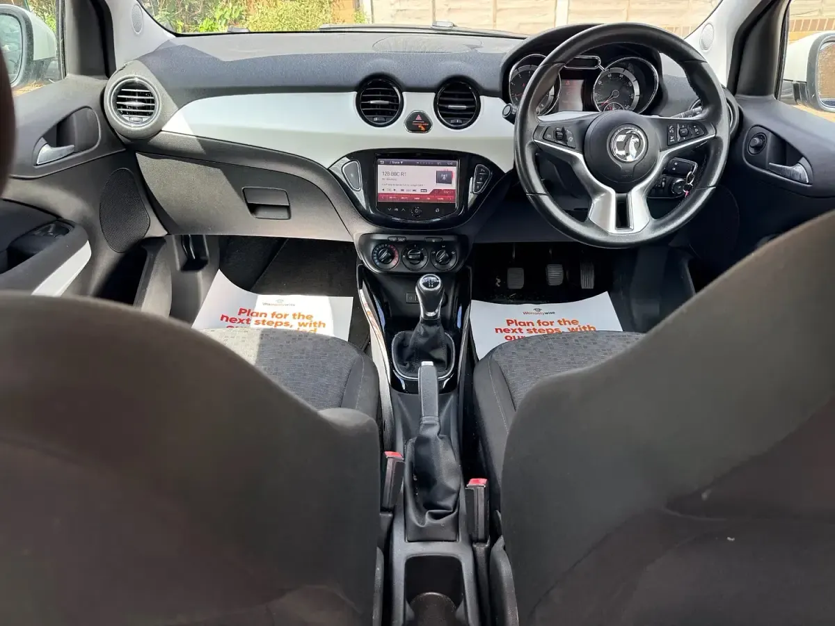 Used Vauxhall Adam Jam 2015 White Hatchback