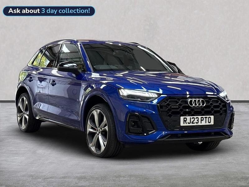Blue Used 2023 Audi Q5 Comfort SUV | £37,632 (Fair price) - Image 1/4