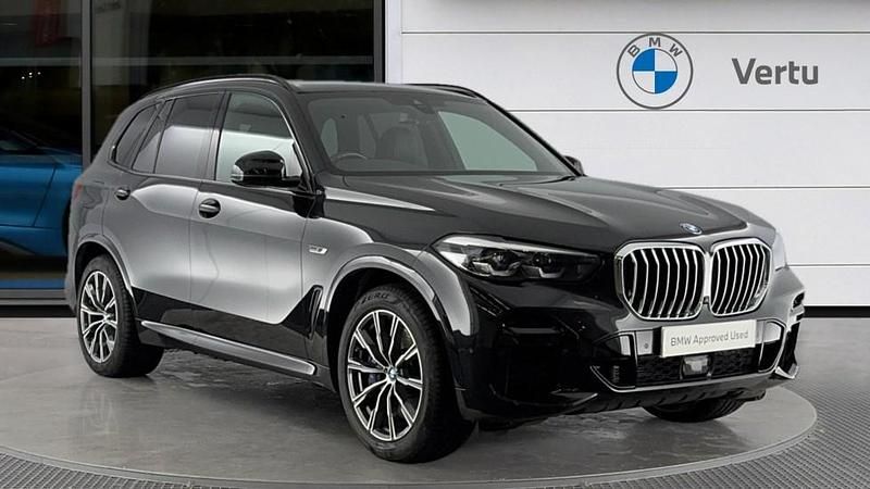 Black Used 2021 BMW X5 M Sport SUV | £38,320 (Good price) - Image 1/4