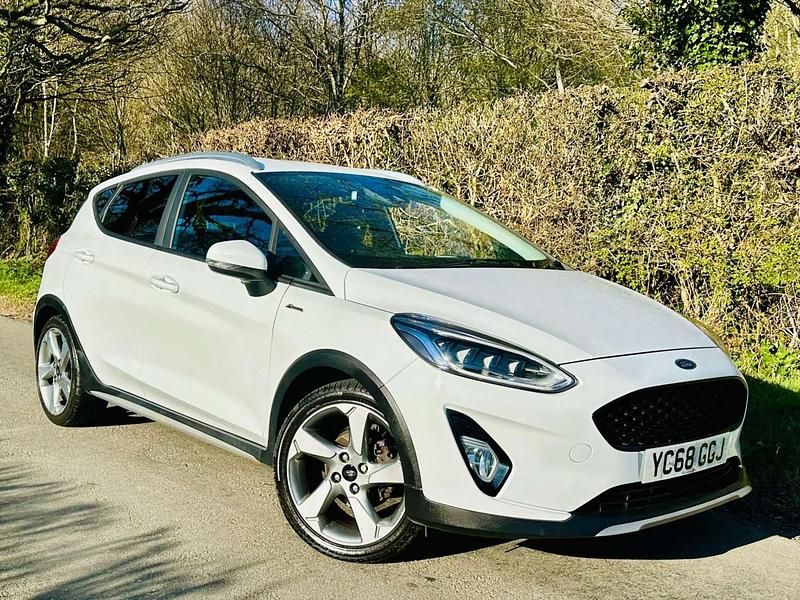 Frozen white Used 2018 Ford Fiesta Active Hatchback | £10,389 (Fair price) - Image 1/4