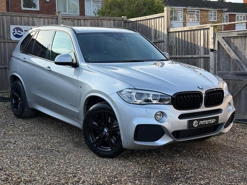 Used BMW X5 M Sport 258 HP (189 kW) 2015 Silver SUV