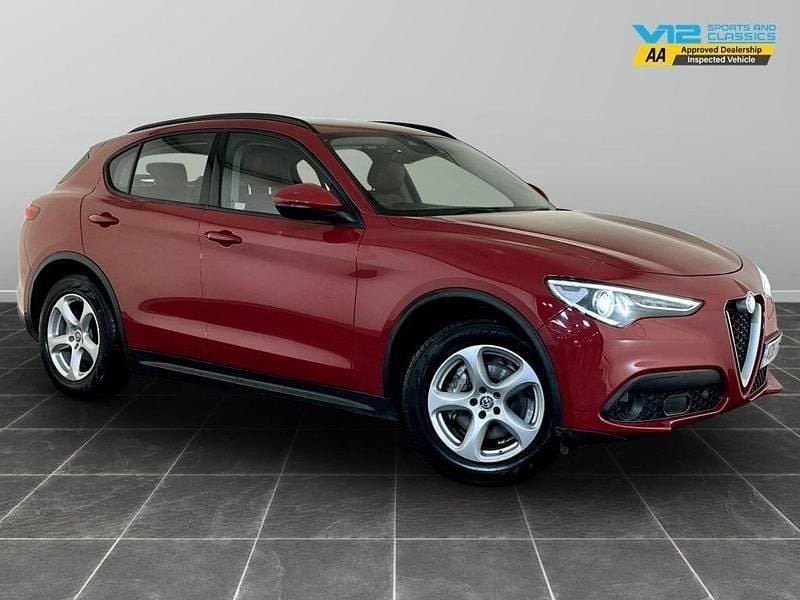 Red Used 2018 Alfa Romeo Stelvio Super SUV | £11,695 (Good price) - Image 1/2
