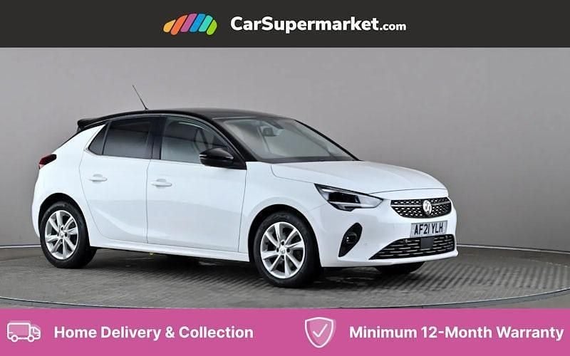 White Used 2021 Vauxhall Corsa Elite Hatchback | £12,497 (Fair price) - Image 1/4