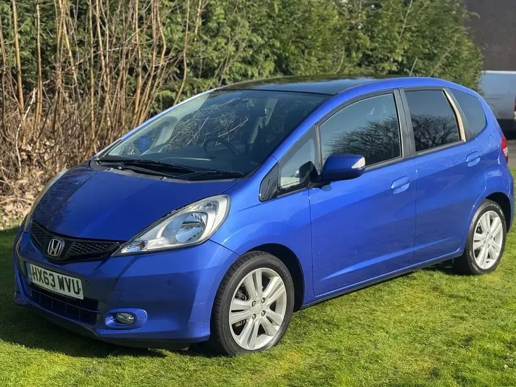 Used Honda Jazz EX-L 99 HP (72 kW) 2013 Blue Hatchback