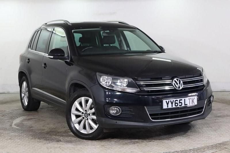 Black Used 2015 VW Tiguan Match SUV | £8,975 (Fair price) - Image 1/4