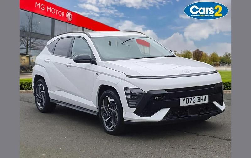 Used Hyundai Kona N Line 139 HP (102 kW) 2024 White SUV