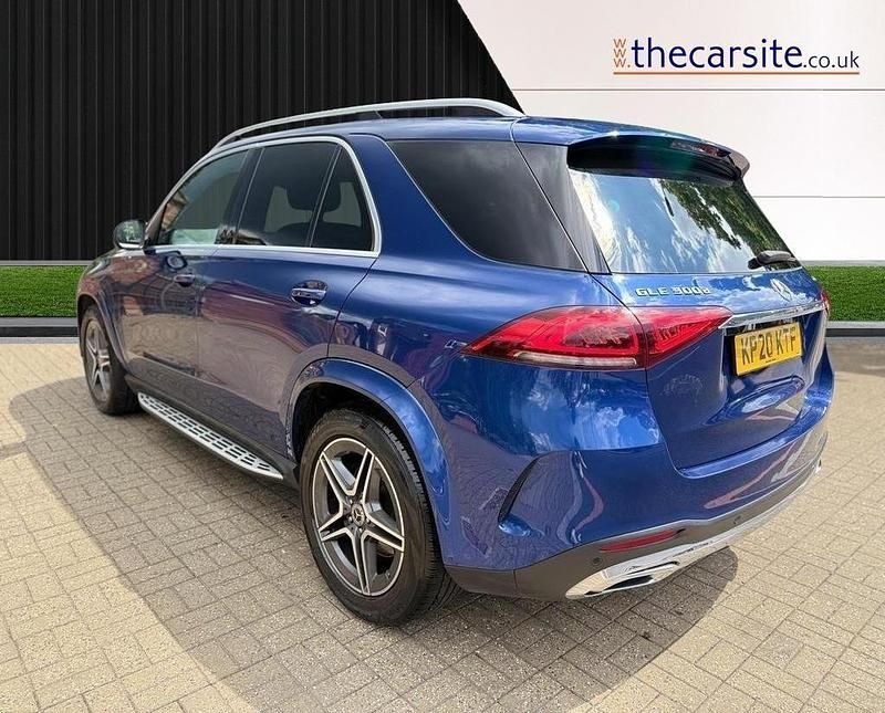 Used Mercedes GLE300 AMG line 2020 Blue Estate