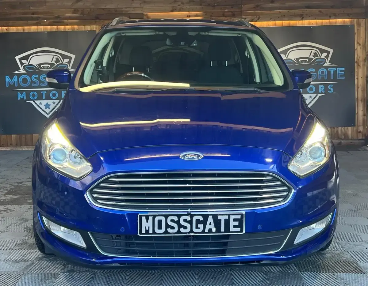 Used Ford Galaxy Titanium 180 HP (132 kW) 2015 Blue MPV