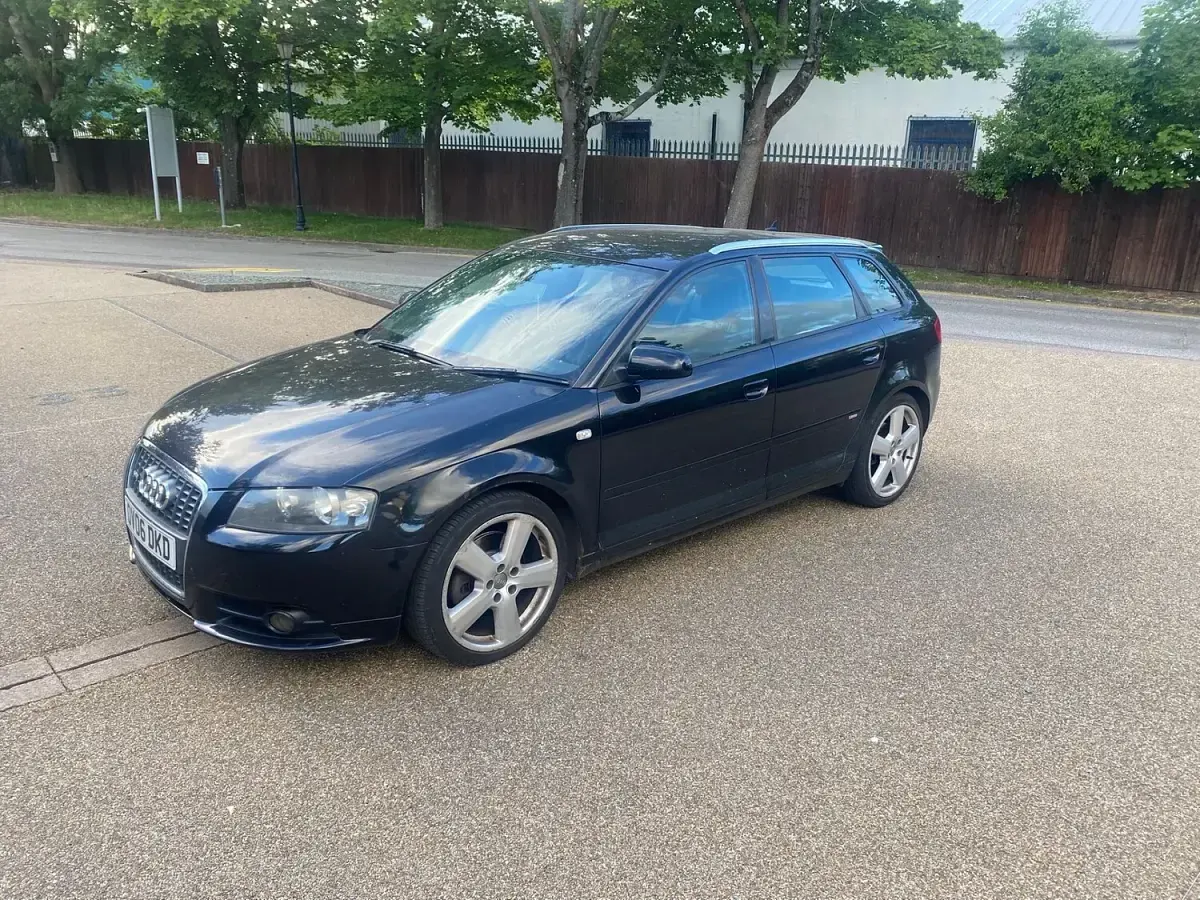 Used Audi A3 S-Line 2006 Black Hatchback