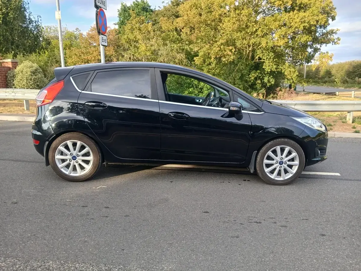 Used Ford Fiesta Titanium 2016 Black Hatchback