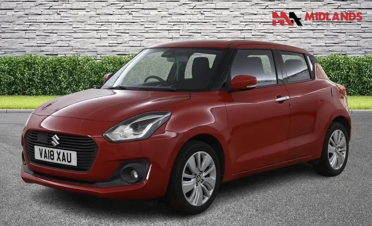 Used Suzuki Swift SZ5 2018 Red Hatchback