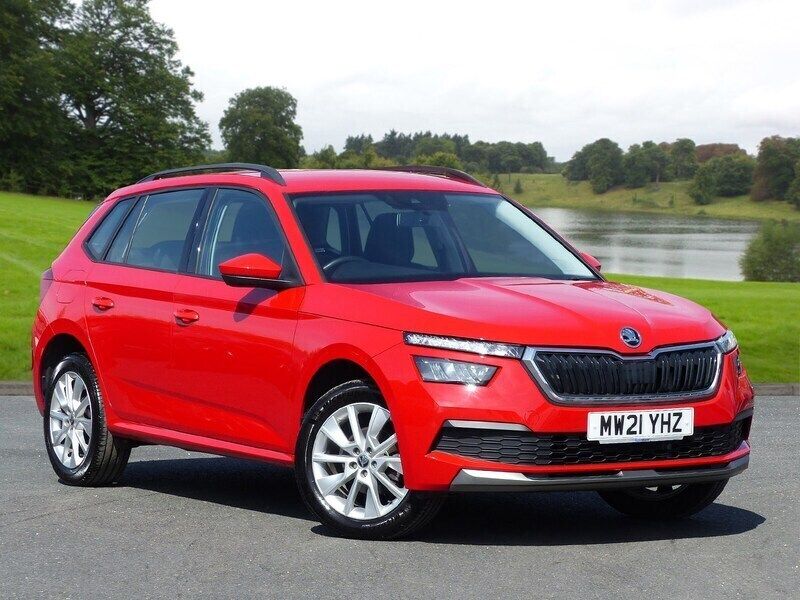 Red Used 2021 Skoda Kamiq SE SUV | £12,625 (Fair price) - Image 1/4