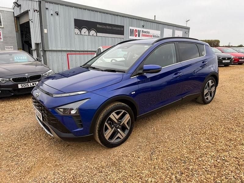 Blue Used 2022 Hyundai Bayon Premium SUV | £12,399 (Fair price) - Image 1/4