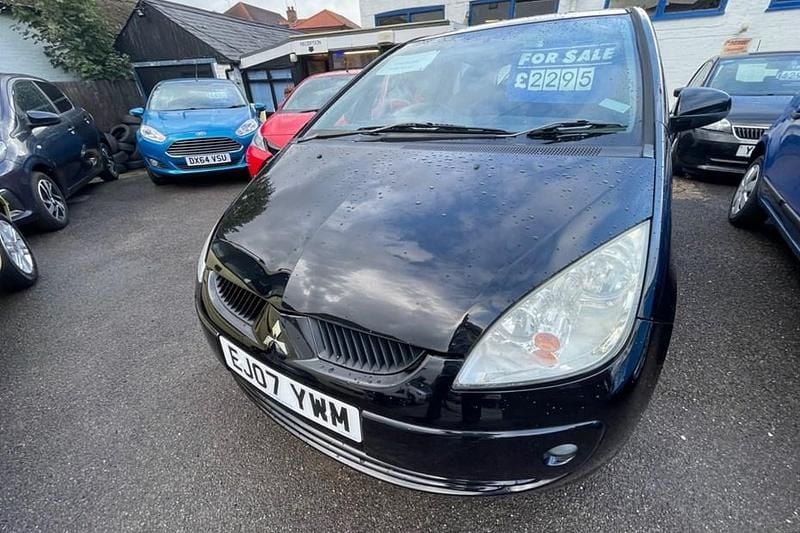Black Used 2007 Mitsubishi Colt Hatchback | £2,295 (Good price) - Image 1/1
