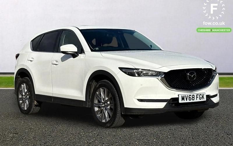 White Used 2019 Mazda CX-5 Go SUV | £15,599 (Fair price) - Image 1/4