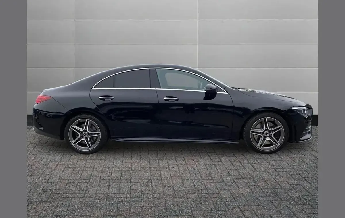 Used Mercedes CLA220 AMG Line Premium 187 HP (137 kW) 2019 Black Coupe