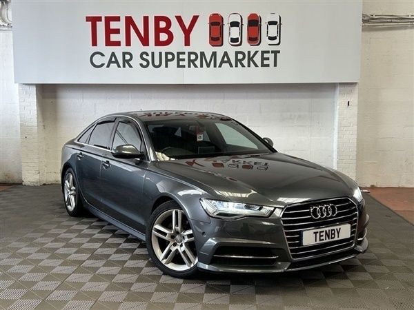 Grey Used 2015 Audi A6 S-Line Sedan | £9,695 (Fair price) - Image 1/1