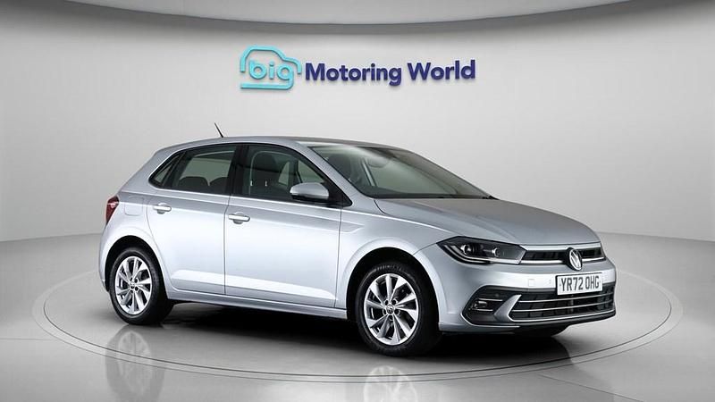 Used VW Polo Style 95 HP (69 kW) 2022 Silver Hatchback