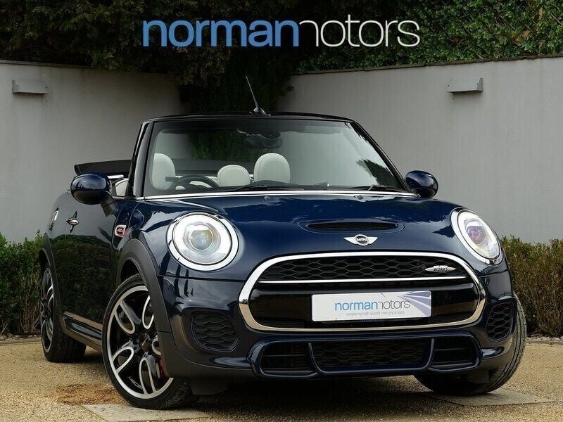 Blue Used 2017 Mini John Cooper Works Cabriolet Cabriolet | £16,495 (Fair price) - Image 1/3