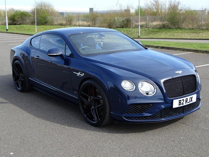 Blue Used 2017 Bentley Continental GT Mulliner Coupe | £49,995 (Expensive) - Image 1/4