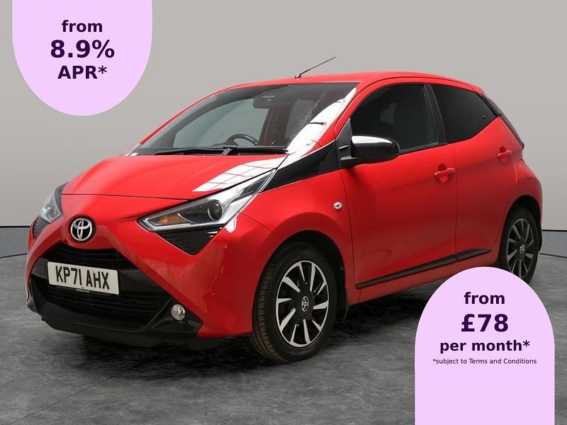 Red Used 2021 Toyota Aygo Trend Hatchback | £7,901 (Good price) - Image 1/3