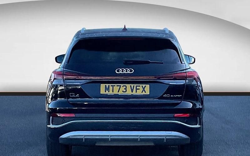 Used Audi Q4 e-tron S-Line 150 kW (204 HP) 2023 Black SUV