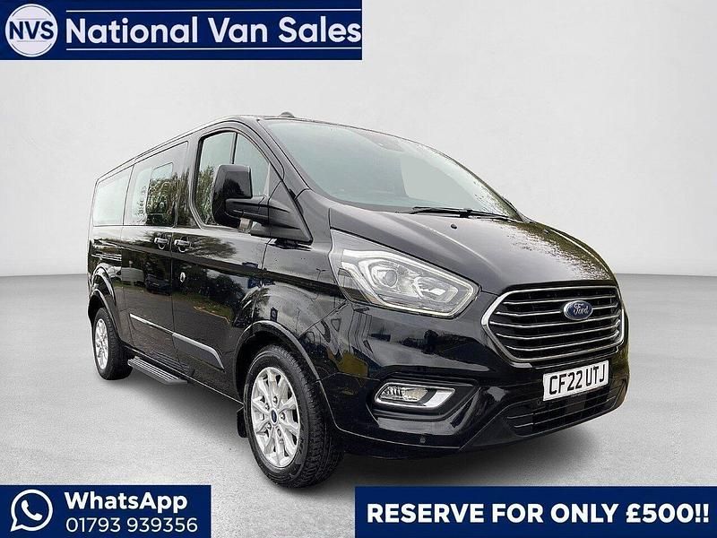 Black Used 2022 Ford Tourneo Titanium MPV | £19,990 (Expensive) - Image 1/4