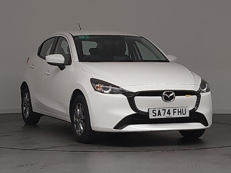 White Used 2024 Mazda 2 Center-Line Hatchback | £14,498 (Fair price) - Image 1/4